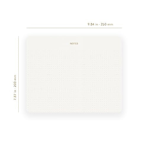 Pinesman - Elegant Notepads 3 Pack, 300 Sheets Total 6.3" x 3.9”