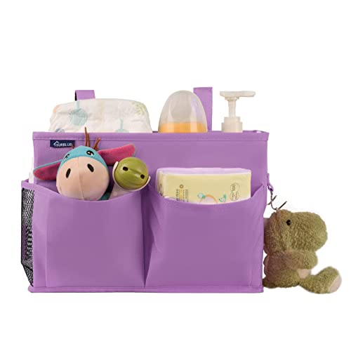 Surblue Bedside Caddy Hanging Bed Organizer