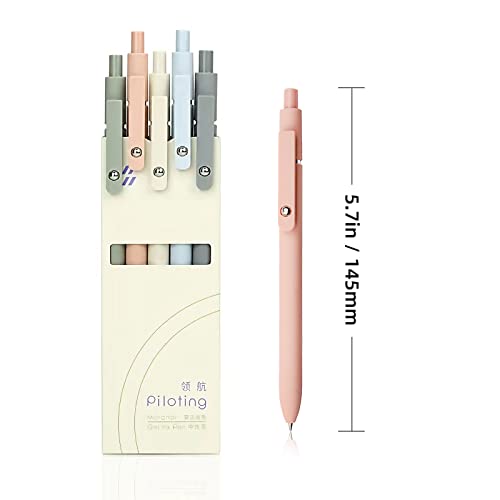 UIXJODO Gel Pens, 5 Pcs 0.5mm