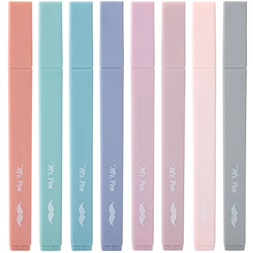 Mr. Pen- Aesthetic Highlighters 20 pcs Chisel Tip