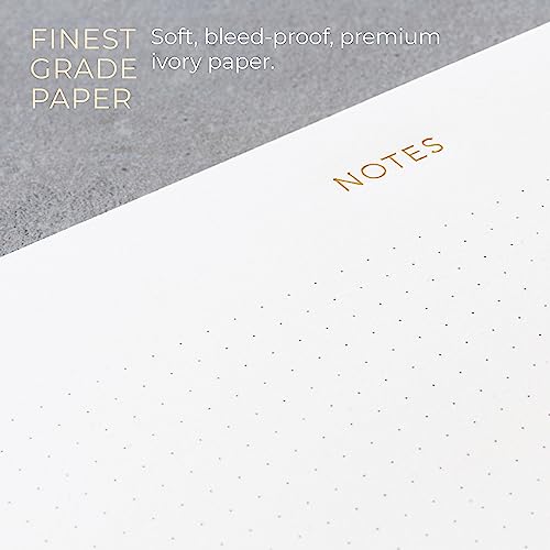 Pinesman - Elegant Notepads 3 Pack, 300 Sheets Total 6.3" x 3.9”