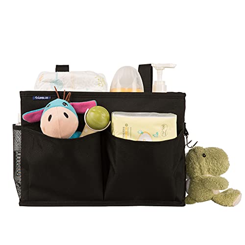 Surblue Bedside Caddy Hanging Bed Organizer