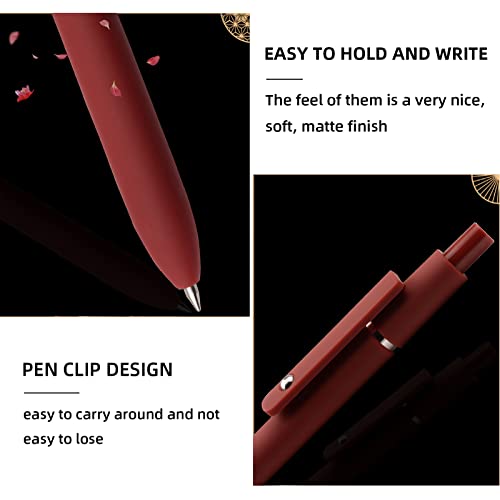 UIXJODO Gel Pens, 5 Pcs 0.5mm