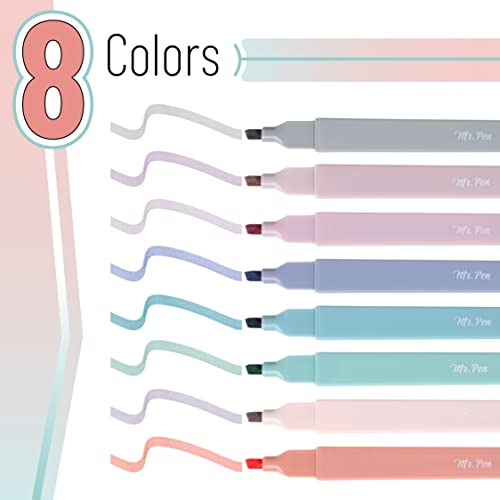 Mr. Pen- Aesthetic Highlighters 20 pcs Chisel Tip