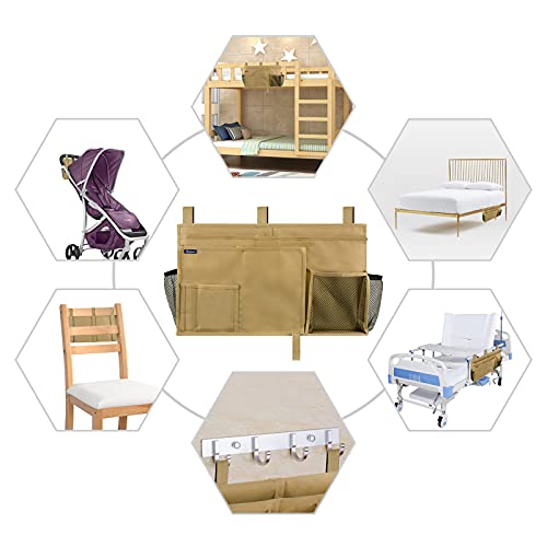 Surblue Bedside Caddy Hanging Bed Organizer