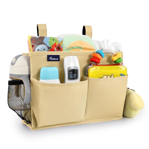 Surblue Bedside Caddy Hanging Bed Organizer