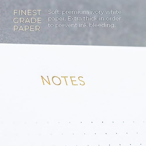 Pinesman - Elegant Notepads 3 Pack, 300 Sheets Total 6.3" x 3.9”