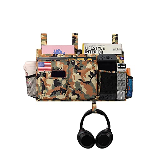 Surblue Bedside Caddy Hanging Bed Organizer