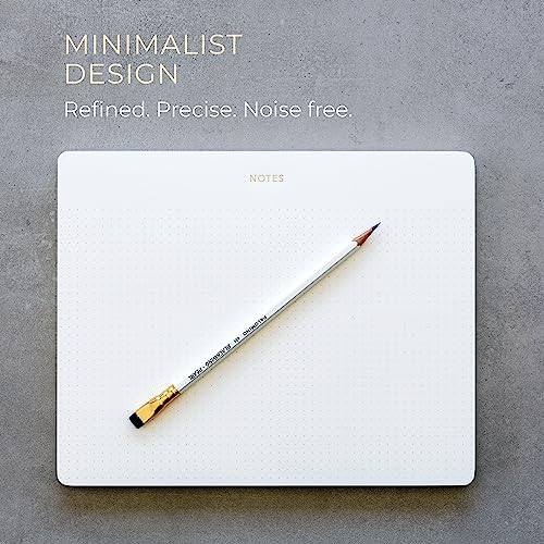 Pinesman - Elegant Notepads 3 Pack, 300 Sheets Total 6.3" x 3.9”