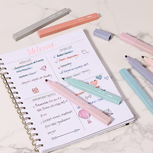 Mr. Pen- Aesthetic Highlighters 20 pcs Chisel Tip