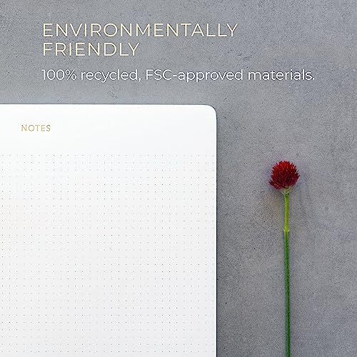 Pinesman - Elegant Notepads 3 Pack, 300 Sheets Total 6.3" x 3.9”