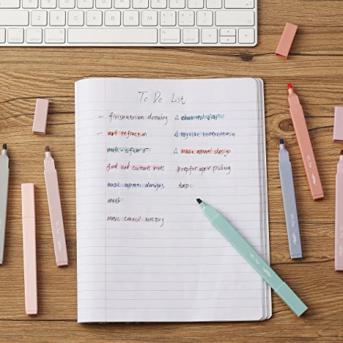Mr. Pen- Aesthetic Highlighters 20 pcs Chisel Tip