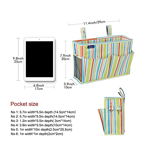 Surblue Bedside Caddy Hanging Bed Organizer
