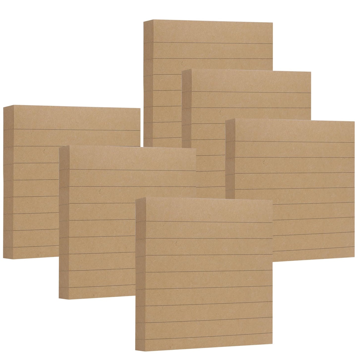 Nature Touch Sticky Notes 6 Packs, 3"x3"