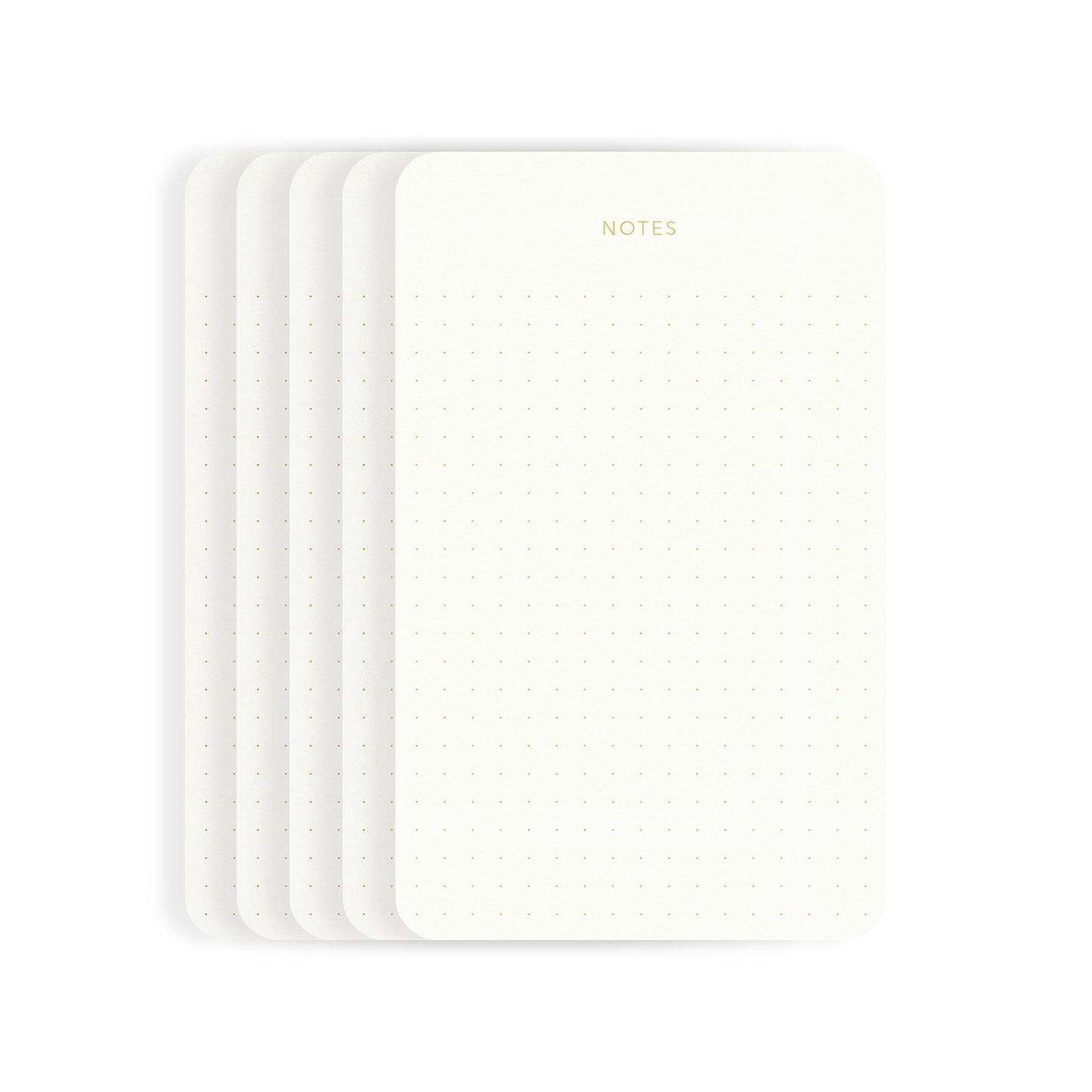 Pinesman - Elegant Notepads 3 Pack, 300 Sheets Total 6.3" x 3.9”