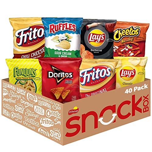 Frito-Lay Fiery Mix Variety Pack, (Pack of 40)