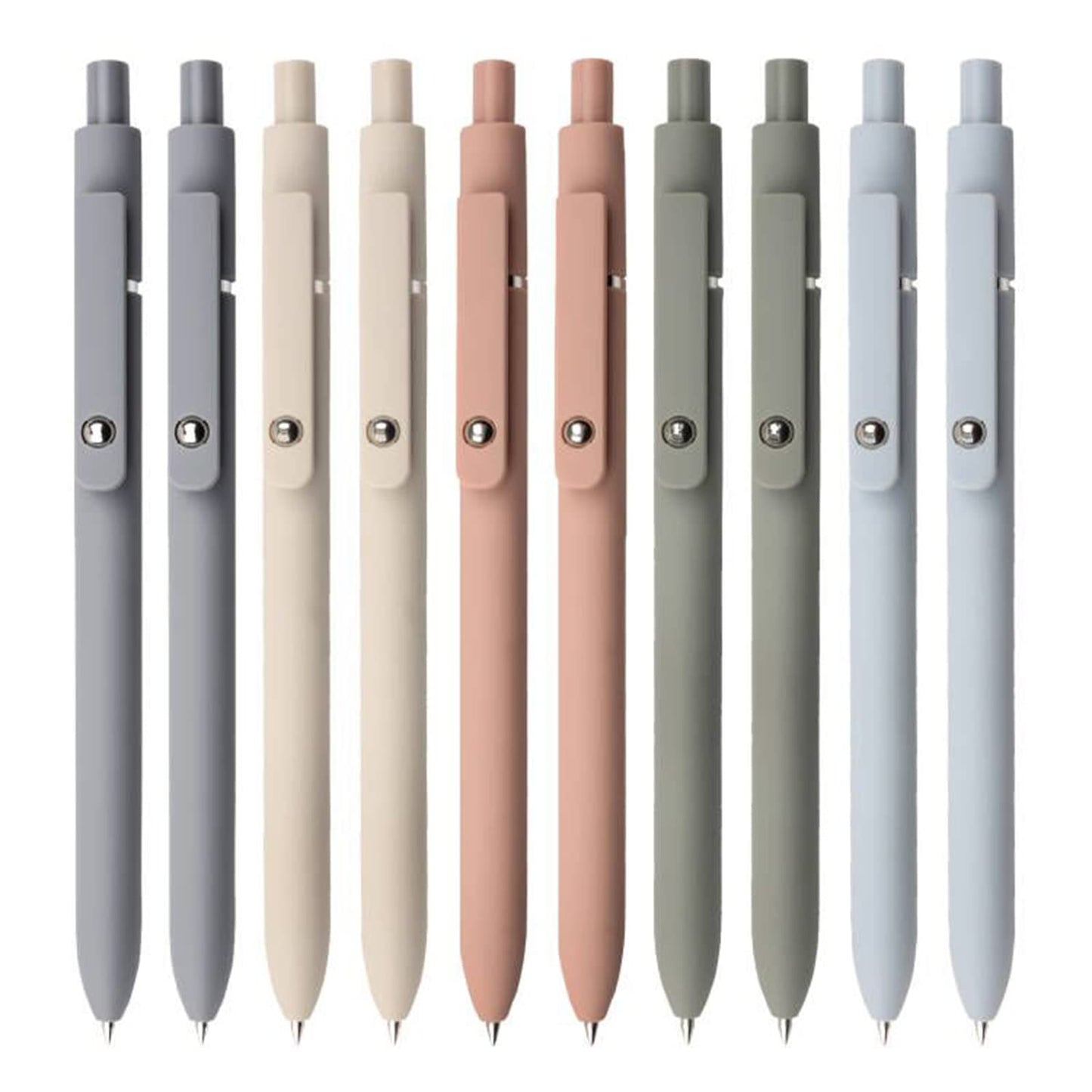 UIXJODO Gel Pens, 5 Pcs 0.5mm