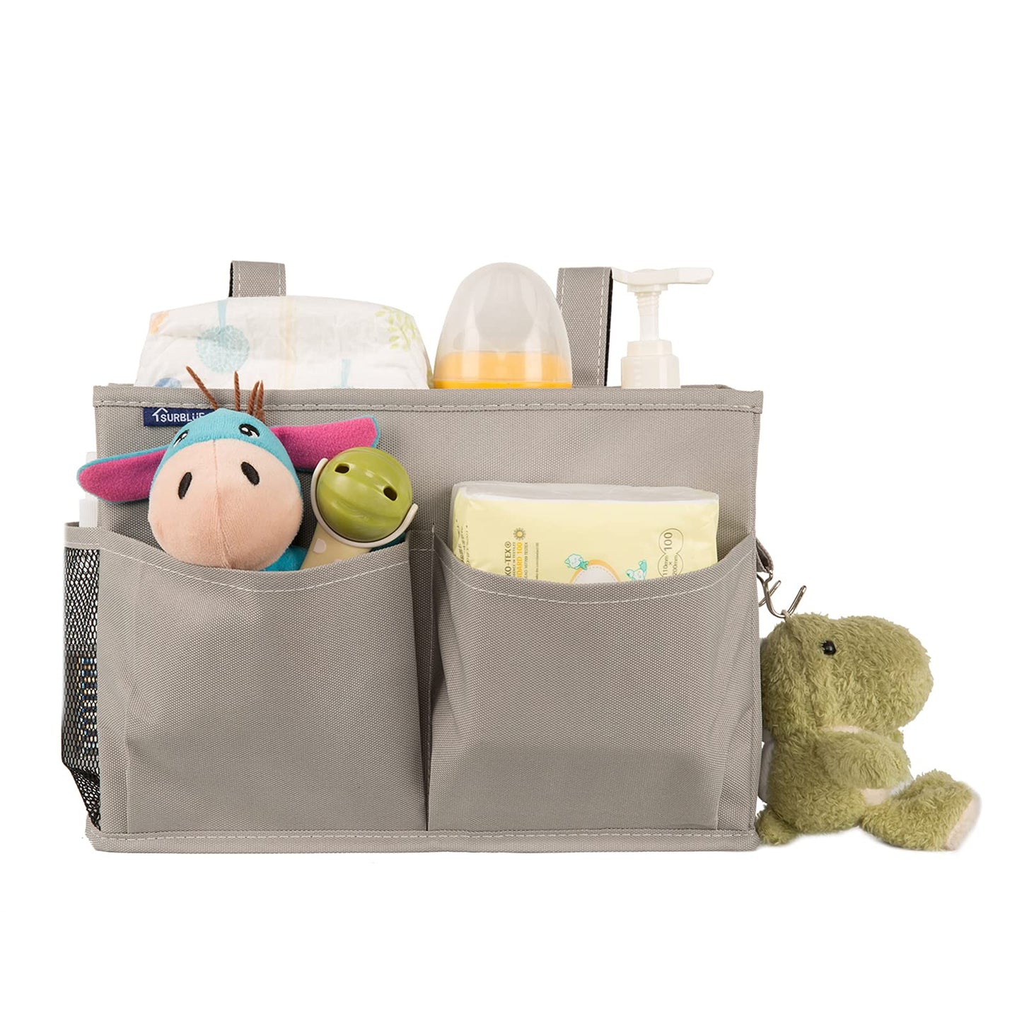 Surblue Bedside Caddy Hanging Bed Organizer