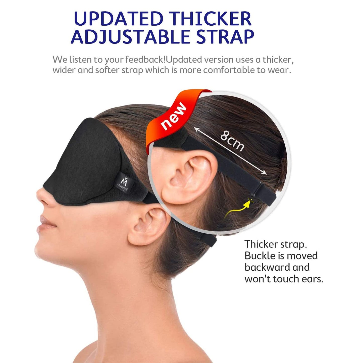 Mavogel Cotton Sleep Eye Mask