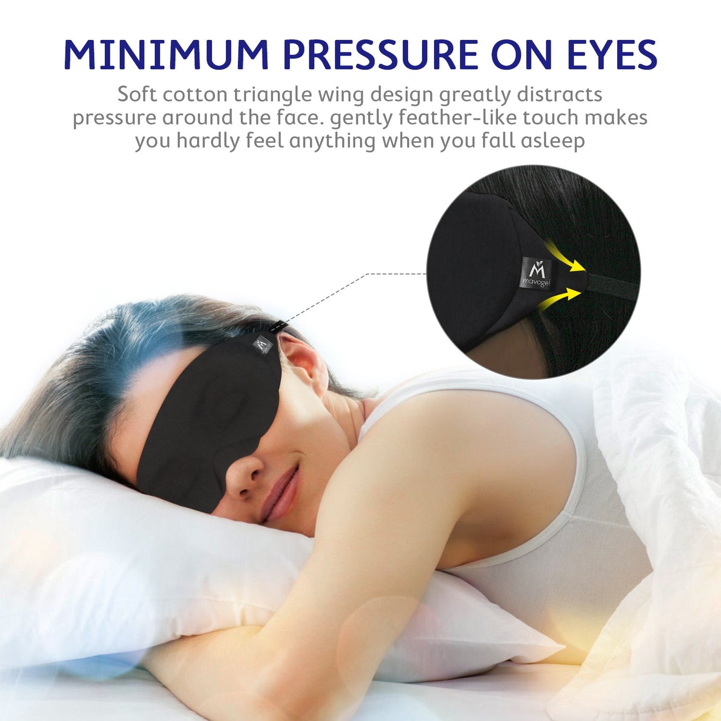 Mavogel Cotton Sleep Eye Mask