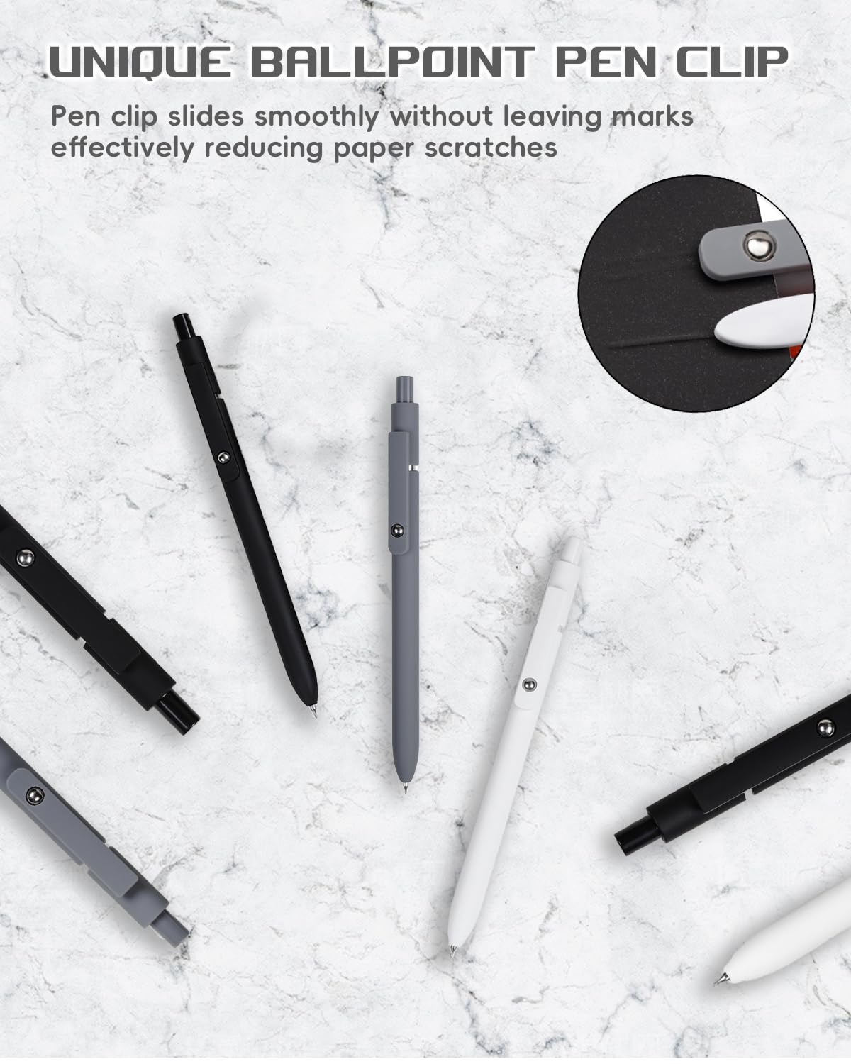 Lucarni 5pcs Gel Pens, 0.5mm