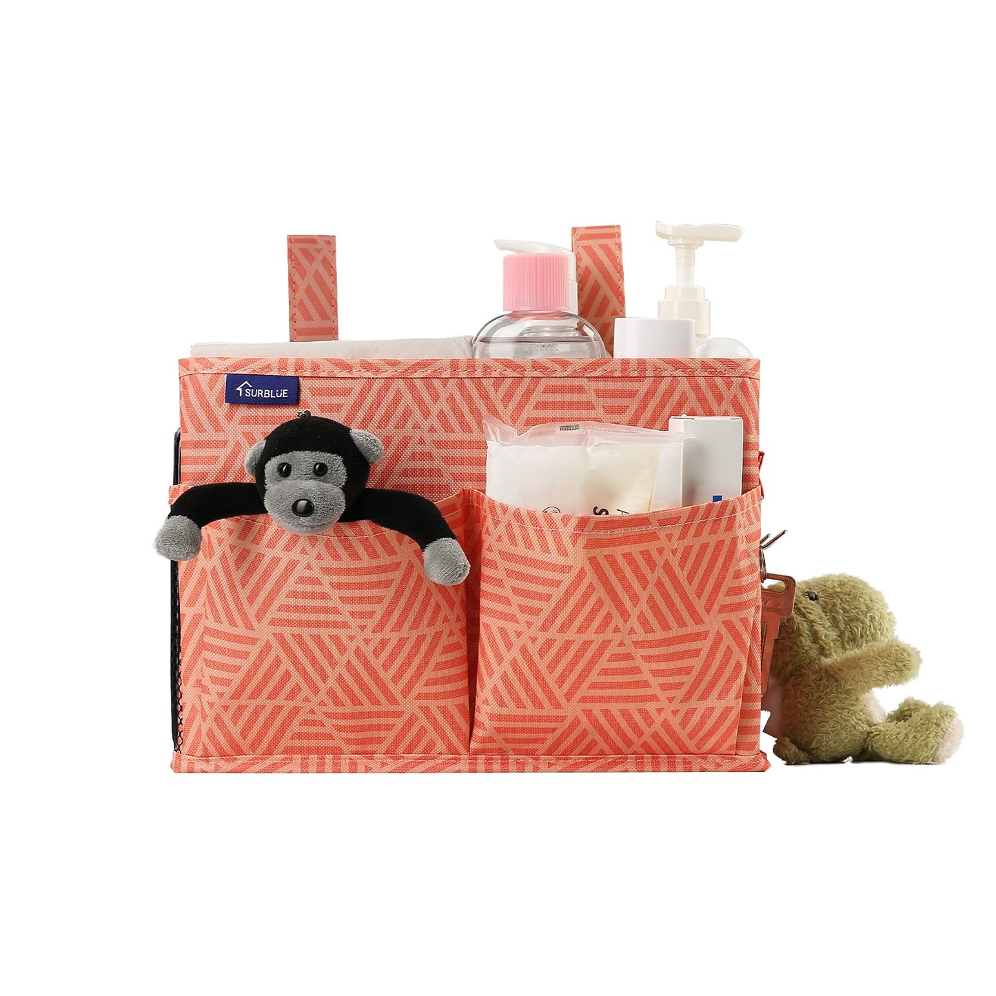 Surblue Bedside Caddy Hanging Bed Organizer