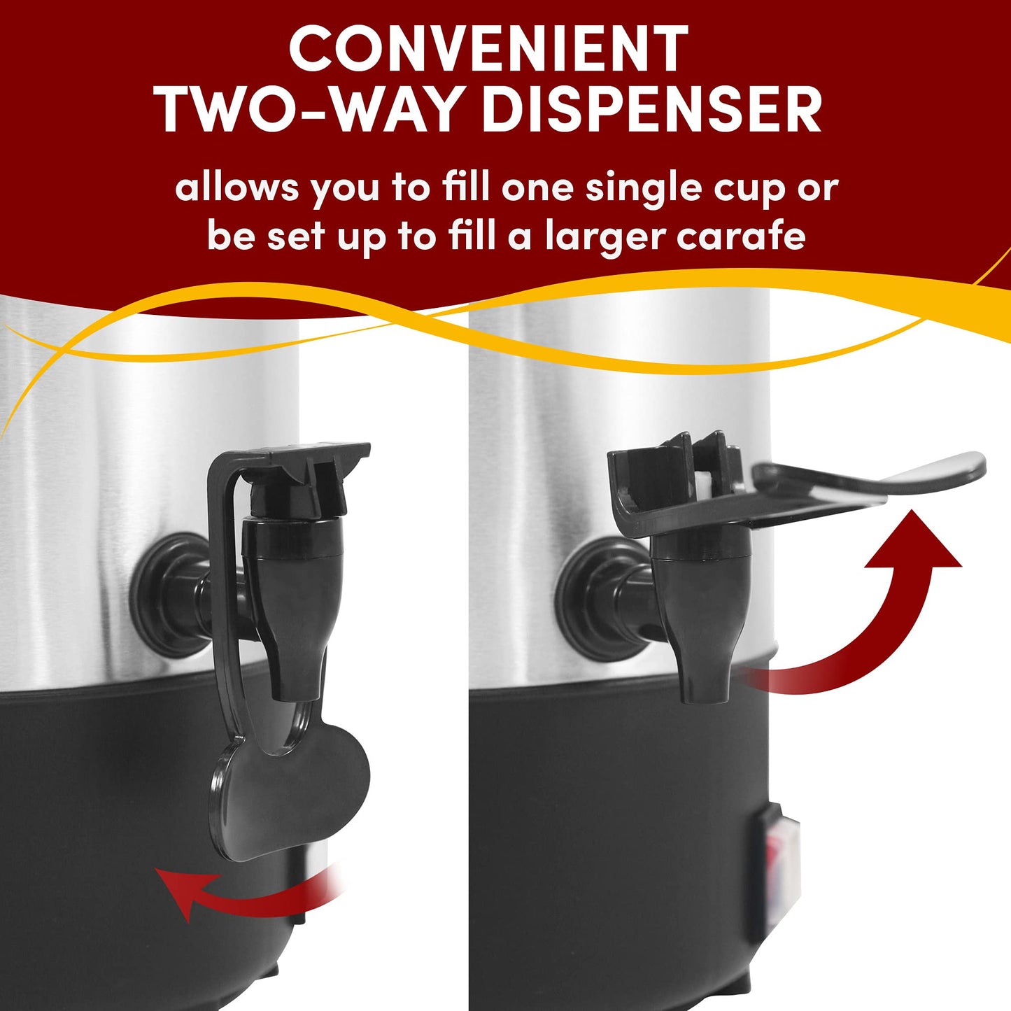 Elite Gourmet EHC114 Personal Single-Serve Compact Coffee Maker