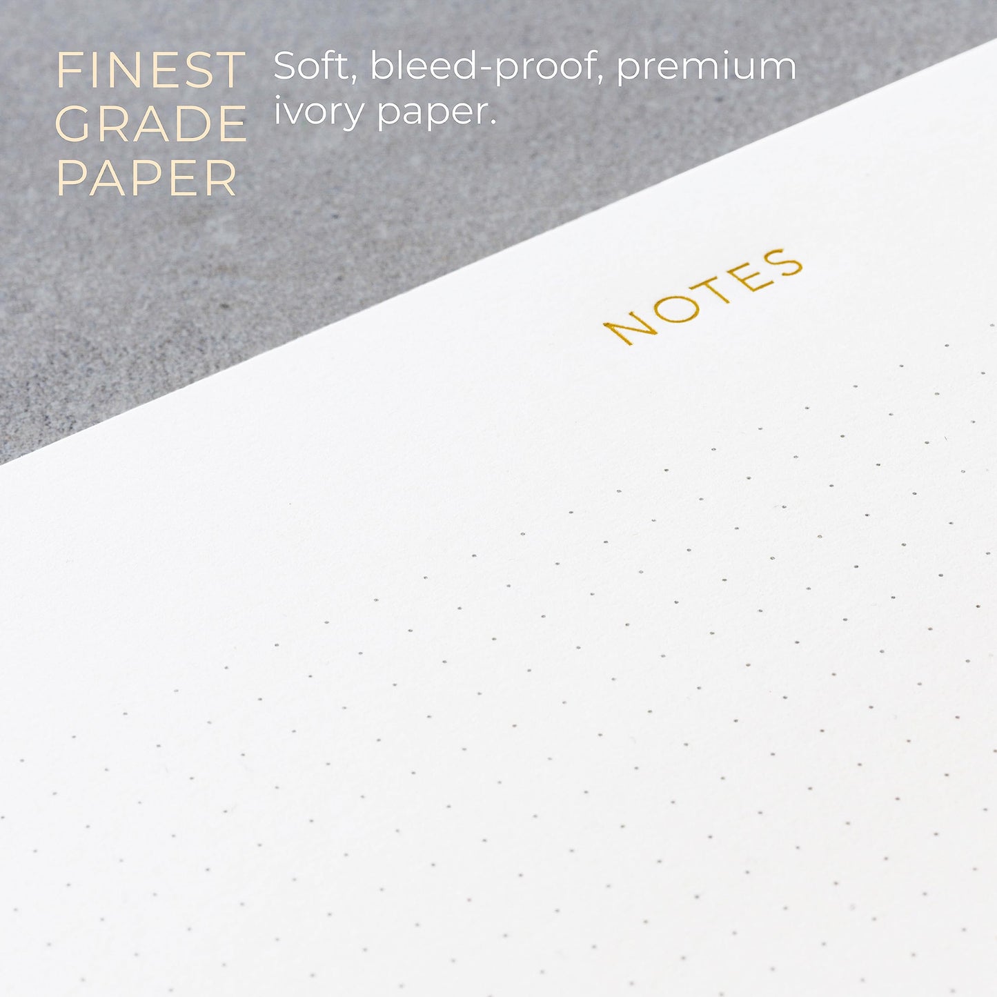 Pinesman - Elegant Notepads 3 Pack, 300 Sheets Total 6.3" x 3.9”