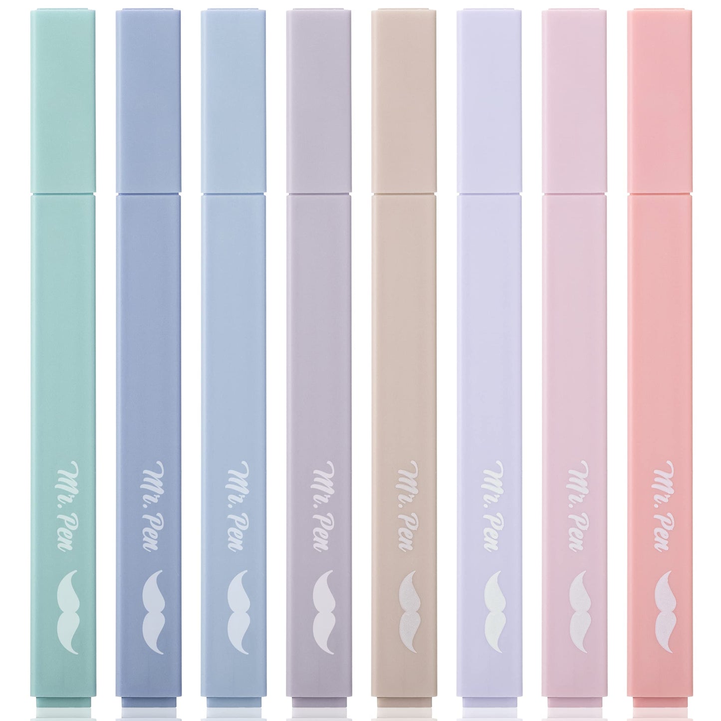 Mr. Pen- Aesthetic Highlighters 20 pcs Chisel Tip