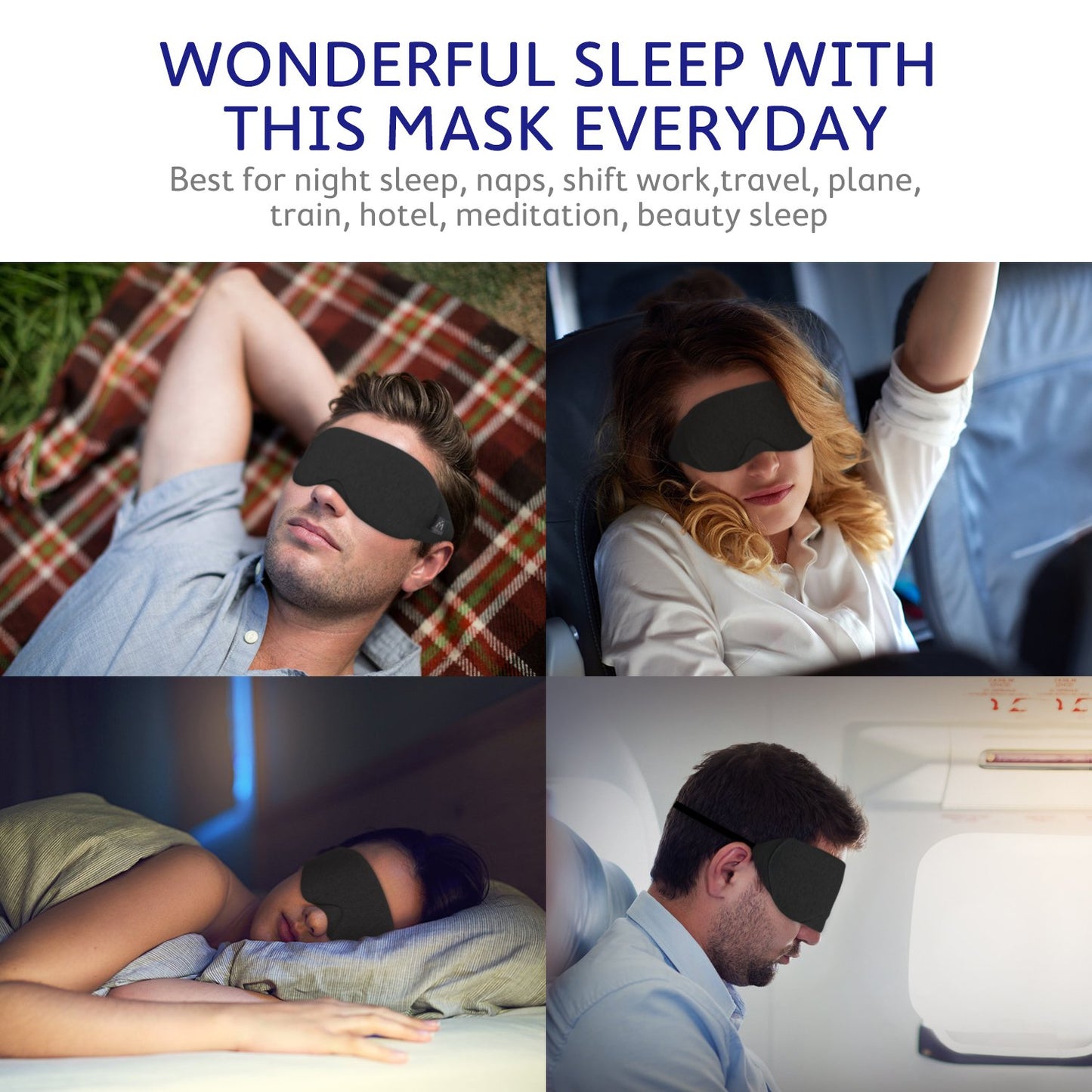Mavogel Cotton Sleep Eye Mask