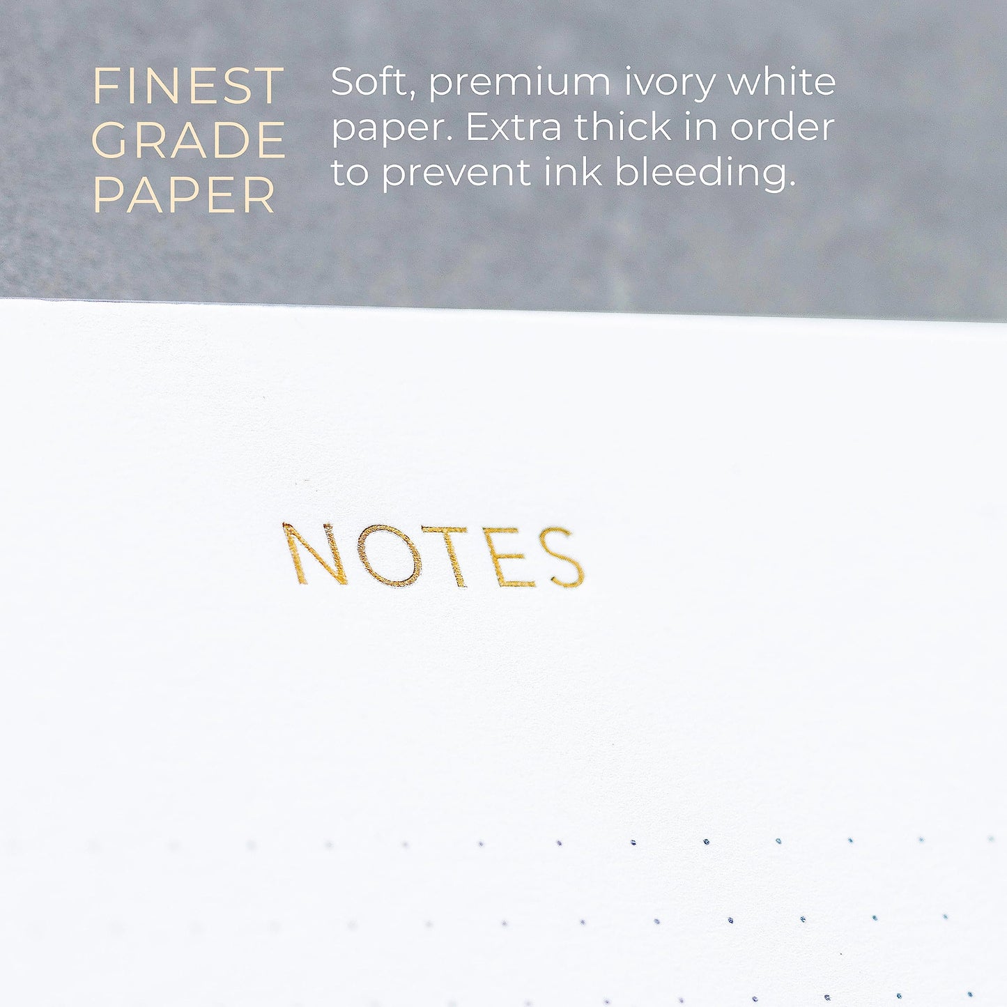 Pinesman - Elegant Notepads 3 Pack, 300 Sheets Total 6.3" x 3.9”