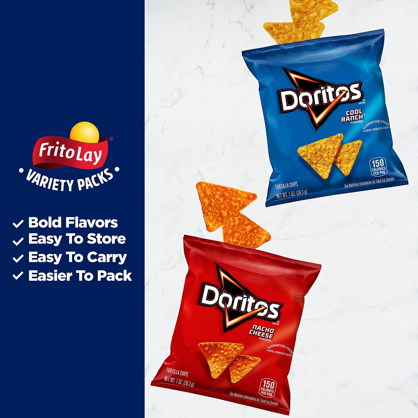 Frito-Lay Fiery Mix Variety Pack, (Pack of 40)
