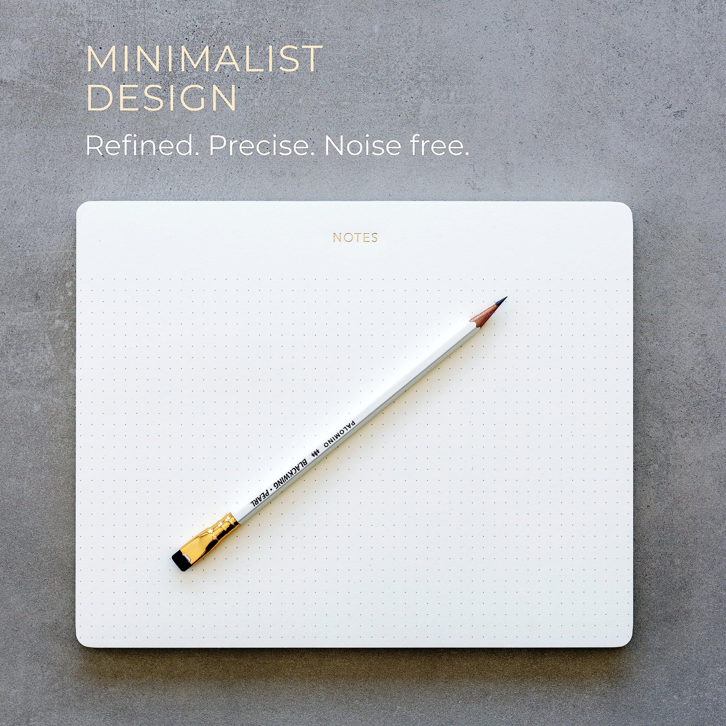 Pinesman - Elegant Notepads 3 Pack, 300 Sheets Total 6.3" x 3.9”